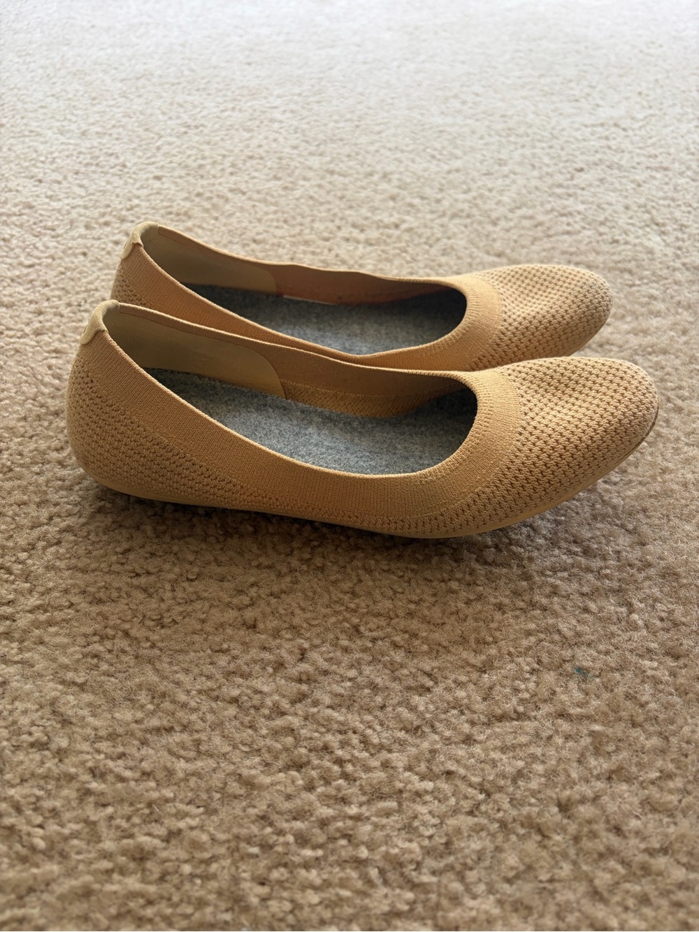 Rothy’s Tree Breezer Women’s Knit Flats in Tan